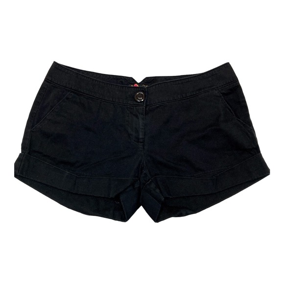 21 Brand Shorts Black, Cuffs, Pockets Size L - Picture 2 of 6